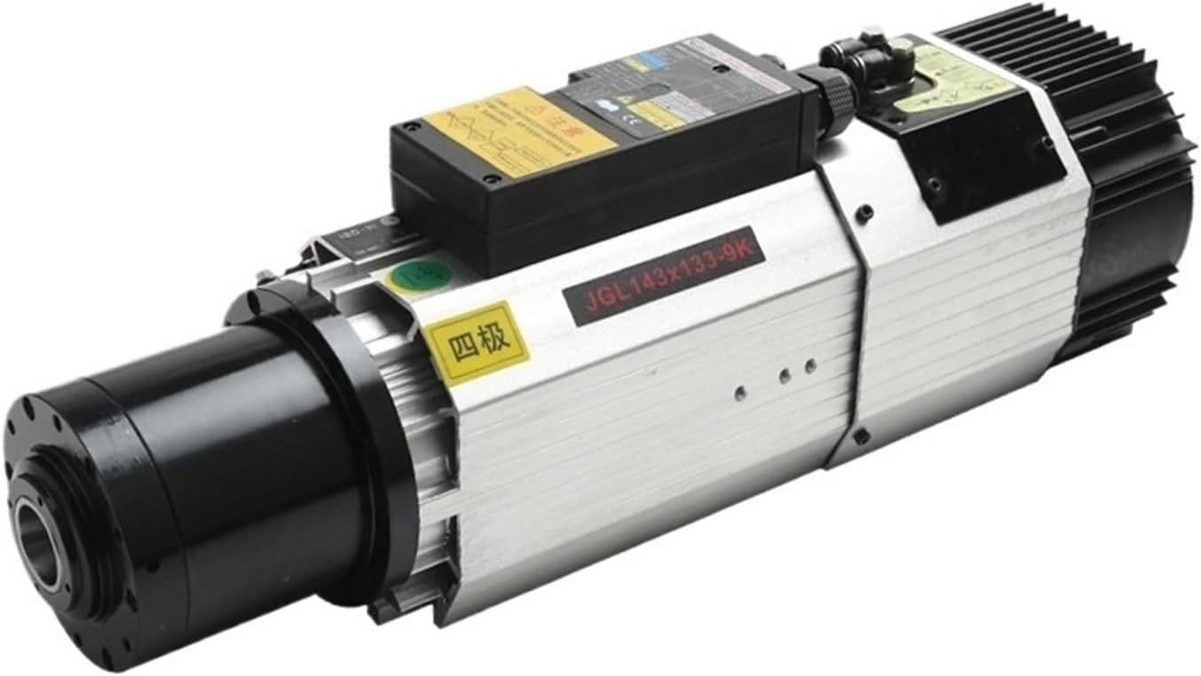 Air-Cooled Spindle Motor 9KW 220V 380V Automatic Tool Change Spindle ISO30 Tool Holder for CNC Milling Machine(220V)