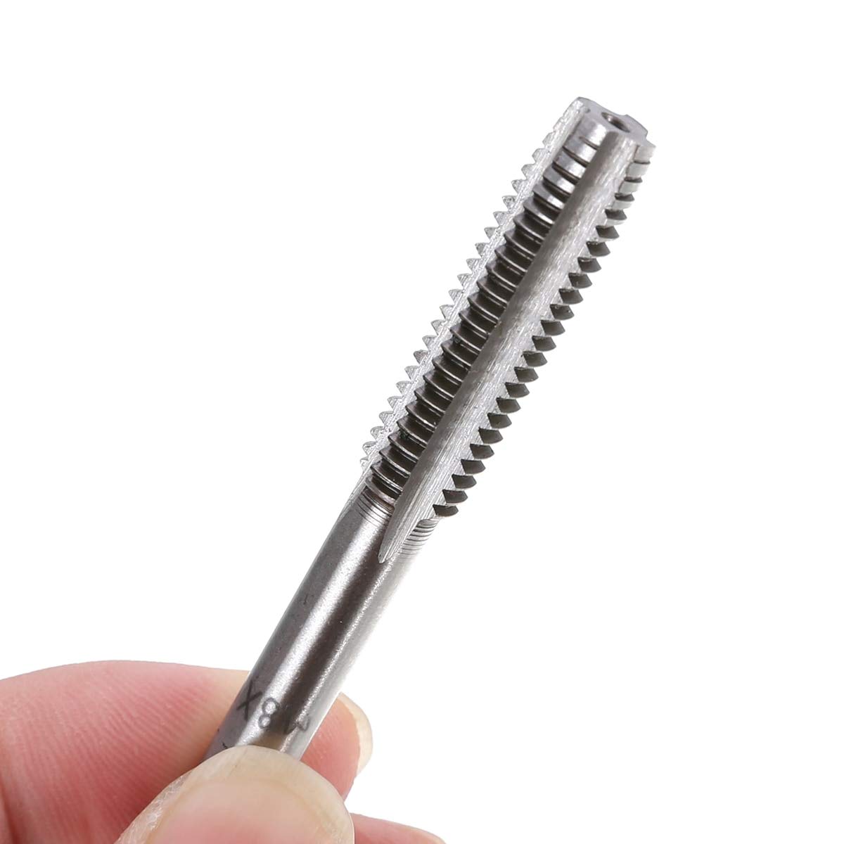 Juego de 7 machos de roscar métricos HSS para Mano Derecha, Paso de 0,5 mm a 1,75 mm, M3, M4, M5, M6, M8, M10 y M12, para Herramientas de carpintería.