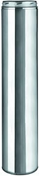 Selkirk Corp 206018 Selkirk Chimney Pipe 6" Id X 8" Od No.6t-18 Type A Wool, No Size