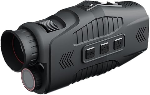 Alcance monocular de imagen térmica para visión nocturna, resolución HD 1080P, zoom digital 10X, distancia de visión de 800 m