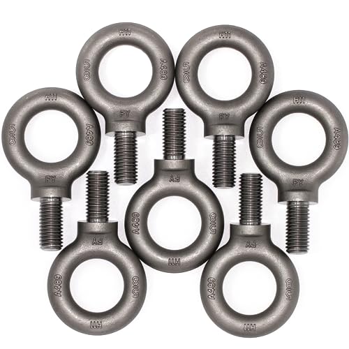Image of Box of 7 Pcs Lifting Shoulder Eye Bolts 5 /8 inch-11 X 1-1 /4 inch