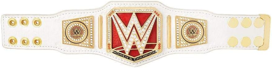 Amazon Com Wwe Authentic Wear Raw Women S Championship Mini Replica Title Belt Multi Collectibles Fine Art