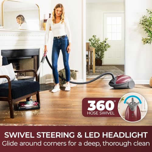 Image of Kenmore Elite 700 Series Bagged Canister Vacuum with Hair Eliminator