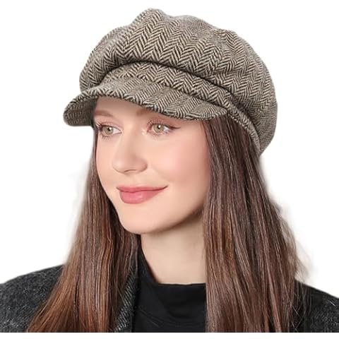 ColorSun Women's Newsboy Cap Cover