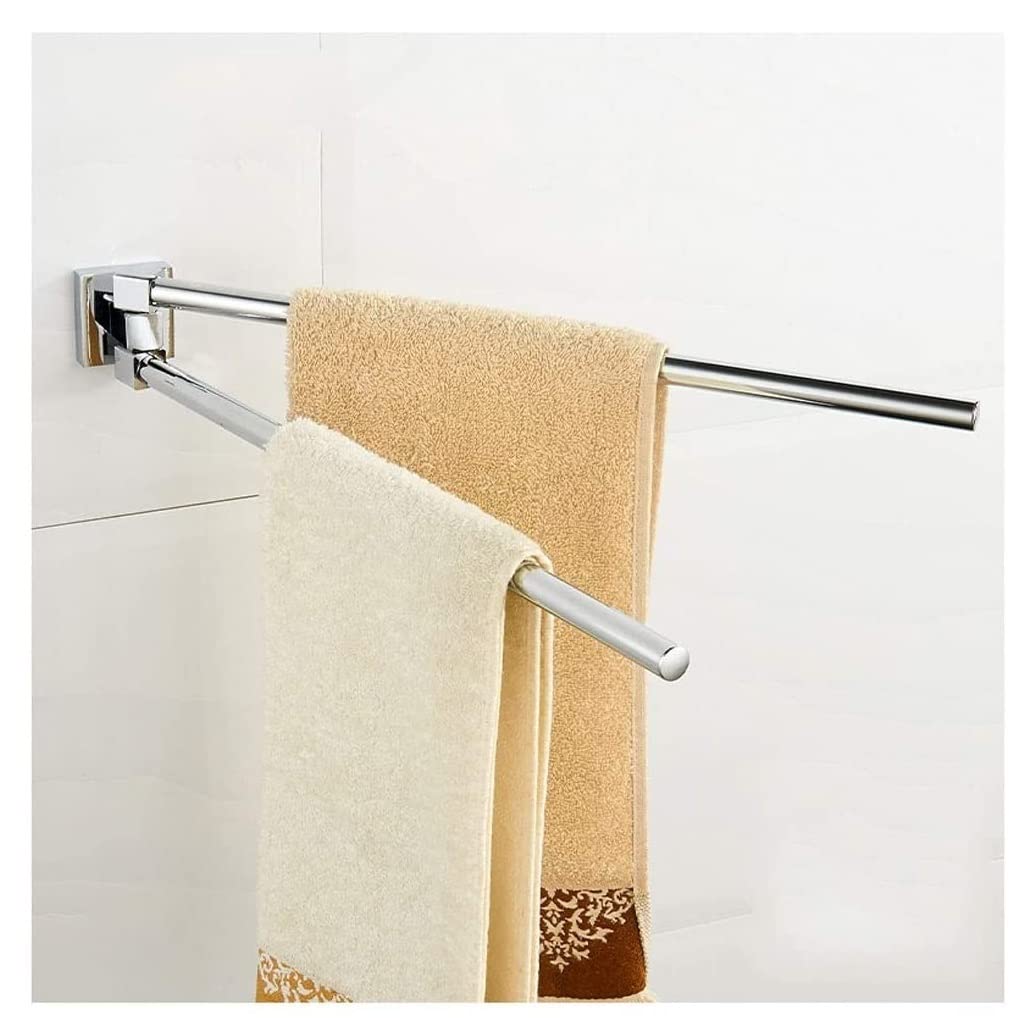 Porte-serviette en laiton pour en finir avec le linge humide au sol