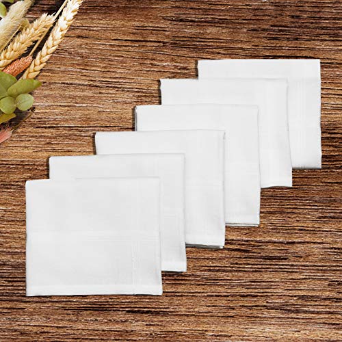 Image of Caruso Italy 100% Cotton Men's Italia Handkerchief | Luxurious, Soft, and Ultra-Absorbent Handkerchief For Men | 50cm X 50cm
