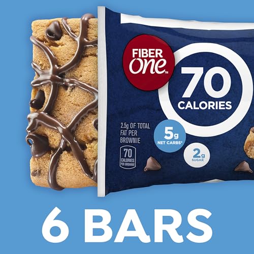 Fiber One DCS-3637 70 Calorie Brownies, Chocolate Chip Cookie, Snack Bars thumb #4