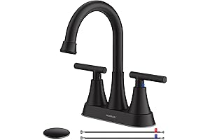 Bathroom Vanity Faucets in Stunning Matte Black