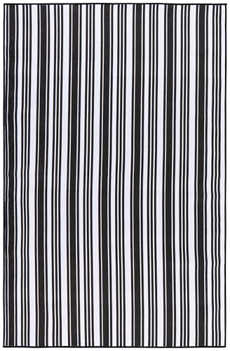 Image of Now Designs Black Collection Recycled Microfibre Dishtowel, W18 x L28in, Soft & Versatile Kitchen Towel