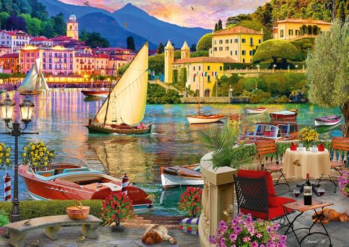 Schmidt- Suns Rompecabezas de 500 Piezas de Fresco Italiano, Multicolor (58977)