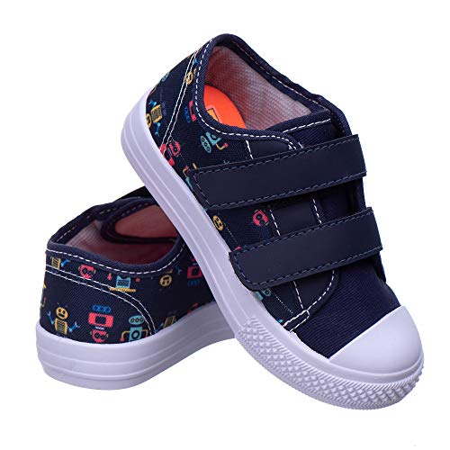 Tênis Infantil Masculino Bebê Muito Confortável Leve - AS178 Cor:Azul Marinho;Tamanho:23/24