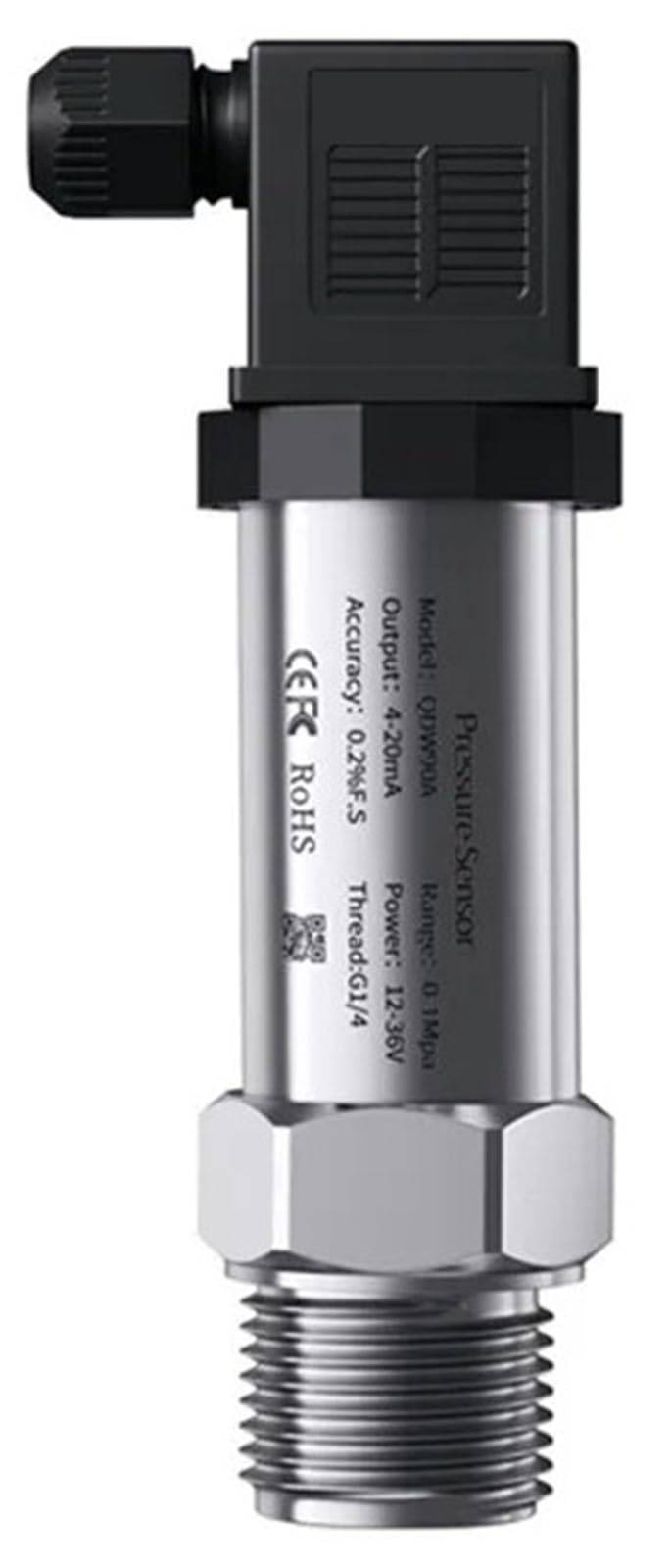 Sensor de presión G1/4 "10bar 20bar 4-20mA 0-3,3 V transmisor de presión 4-20mA 0-10V 0-5V RS485 transductor de Sensor de presión Digital