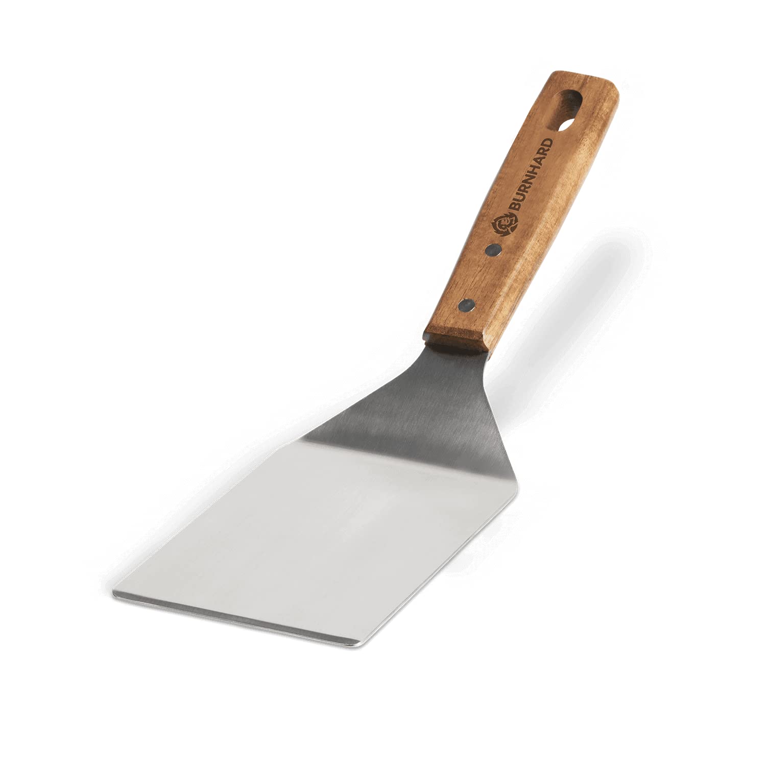 BURNHARD Kit pour Burgers 6 pièces, Moule à Steak antiadhésif, Presse à Burger, Cloches INOX