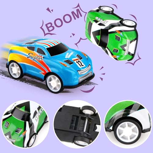 Set de 36 autos mini pull back para niños y niñas miniatura 3
