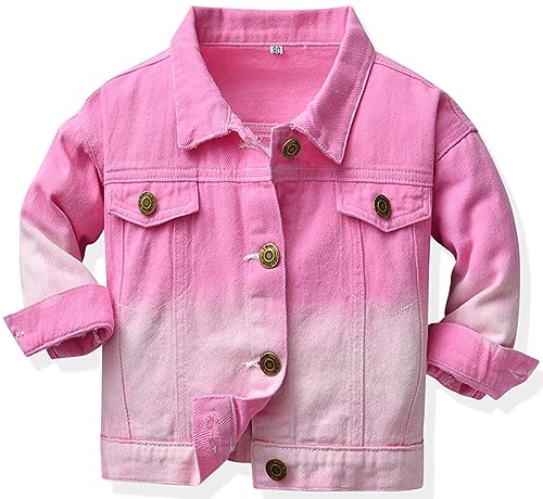 Cromoncent Toddler Denim Jacket for Boys Girls