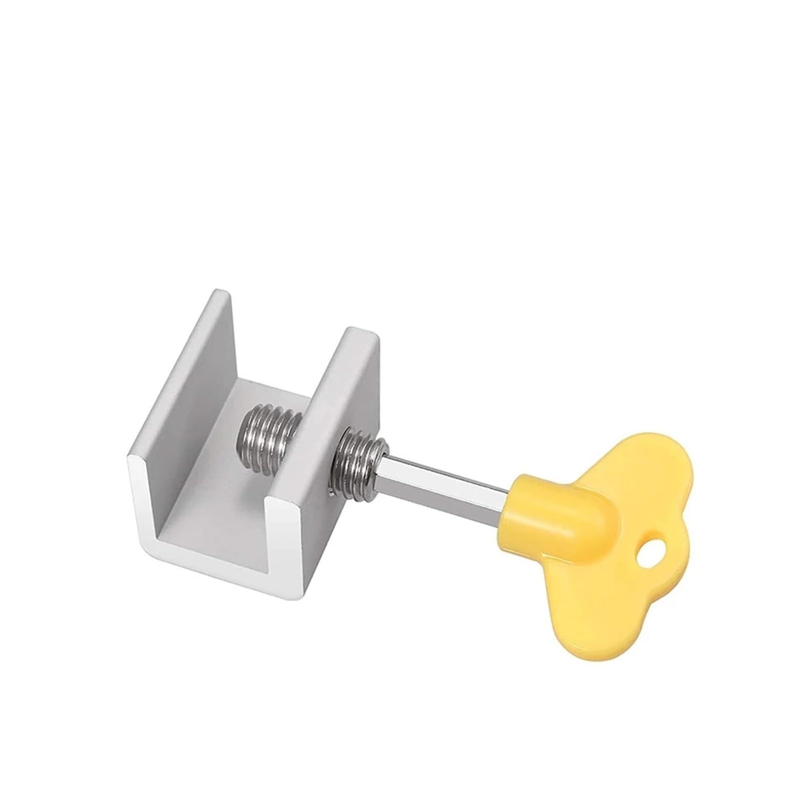 Verrous de porte et de fenêtre coulissante avec clé, verrous de sécurité réglables pour la sécurité de la maison, installation facile, verrous de fenêtre durables pour une protection supplémentaire