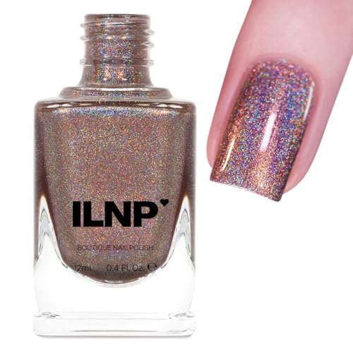 Image of ILNP Chai Latte - Shimmering Mocha Ultra Holo Nail Polish