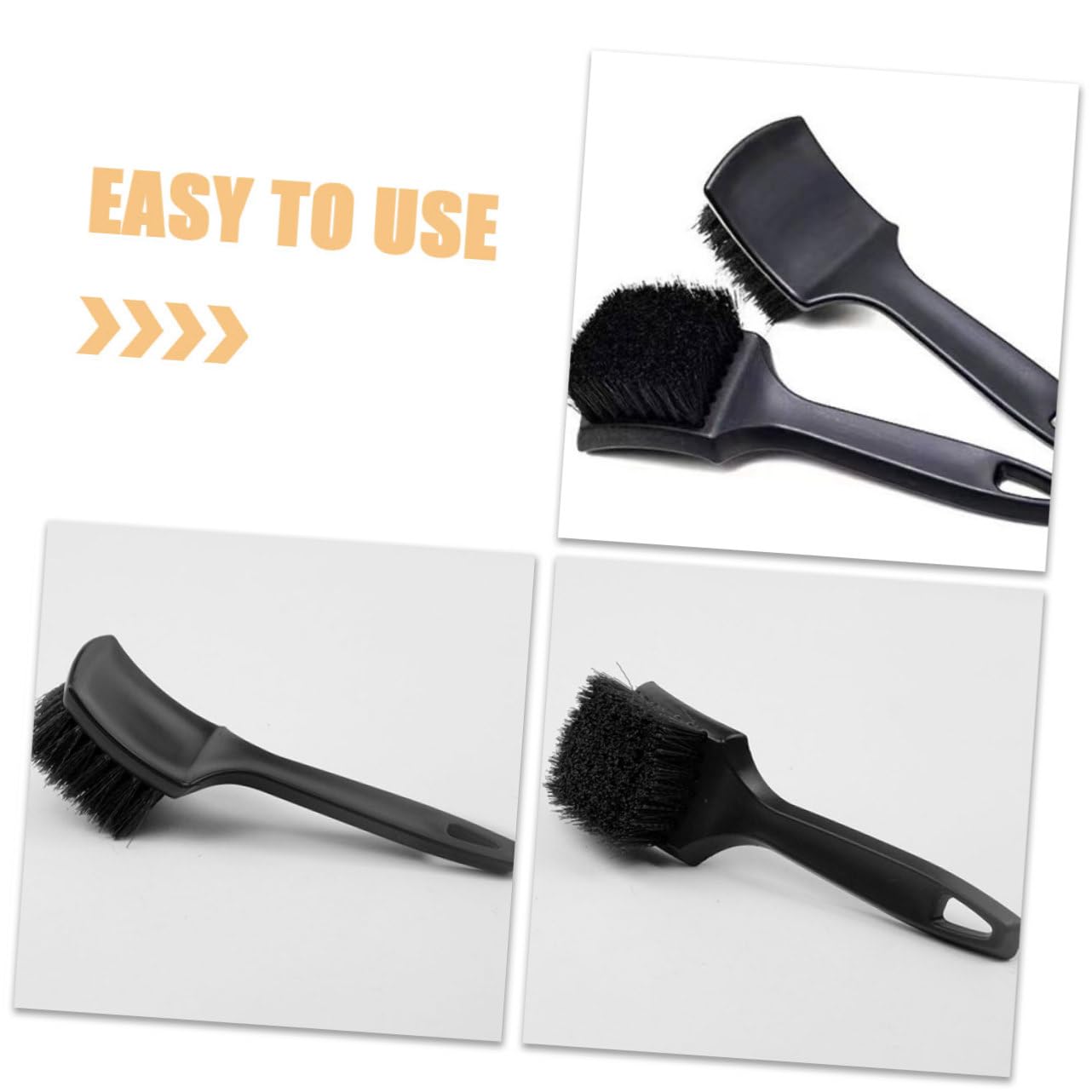 iplusmile Lot De 5 Brosses De Nettoyage pour Jantes De Voiture 2 Pièces X 5