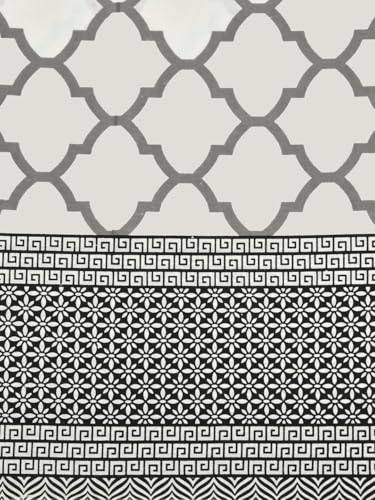 Image of LIVING ROOTS Jaipuri Hand Block Print King Cotton Bedsheet 86 * 104 inches (7 * 8.5 feet) with 2 Pillow Cover | 210 TC | Rich Fast Colour with No Colour Bleeding | (045-A)