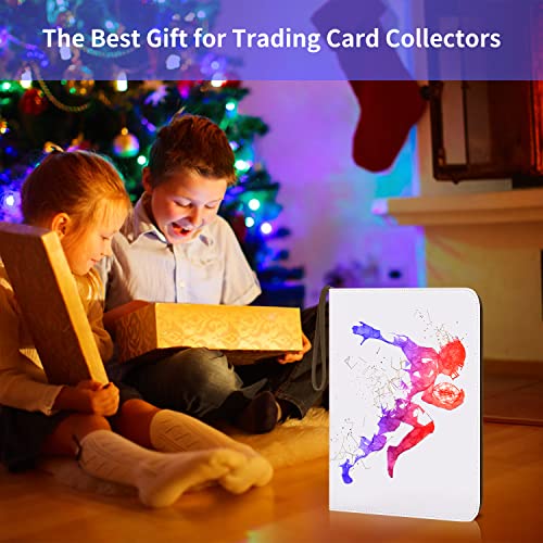 Hesplus 400 Pockets Football Card Binder For Football Trading Cards, Display Case With Baseball Card Sleeves, Card Storage Protective Sleeves For Football Card, Baseball Card Mtg, Tcg, Sports Card #TOP6