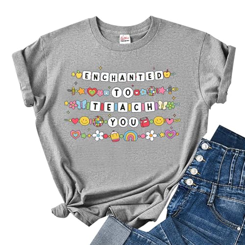 Enchanted to Teach You Shirt Teacher Appreciation Gift Back to School Tee