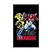 CafePress - Transformers Teamwork - Autocollant rectangulaire pour pare-chocs de voiture
