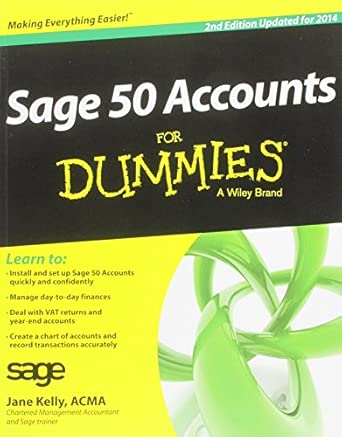 Sage 50 Accounts For Dummies 2014 2012th Edition-Wow! eBook