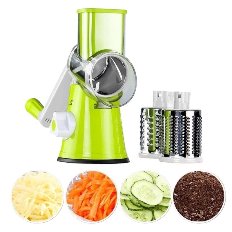 Cortadora manual rotativa para cocina multifunción miniatura 1