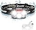 iToncs Headlamp Rechargeable,600 Lumen Ultra-Bright USB Rechargeable Headlight with Red Light,Lightweight,LED HeadLamps with Motion Sensor,Waterproof,5 Modes Work Lights for Adults and Kids
