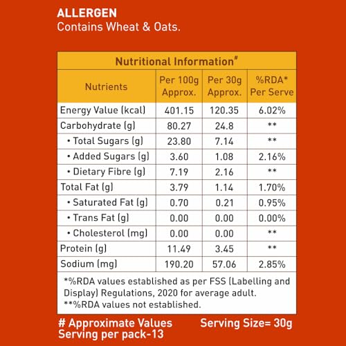 Image of GAIA Crunchy Muesli Real Fruit - Flakes, Oats, Almond, Raisins & Real Fruit, Low Calorie Healthy Breakfast, The Perfect Blend Of Crunch, Fiber-Rich Oats, Nuts, & Real Fruits, 1Kg Jar (Pack Of 2)