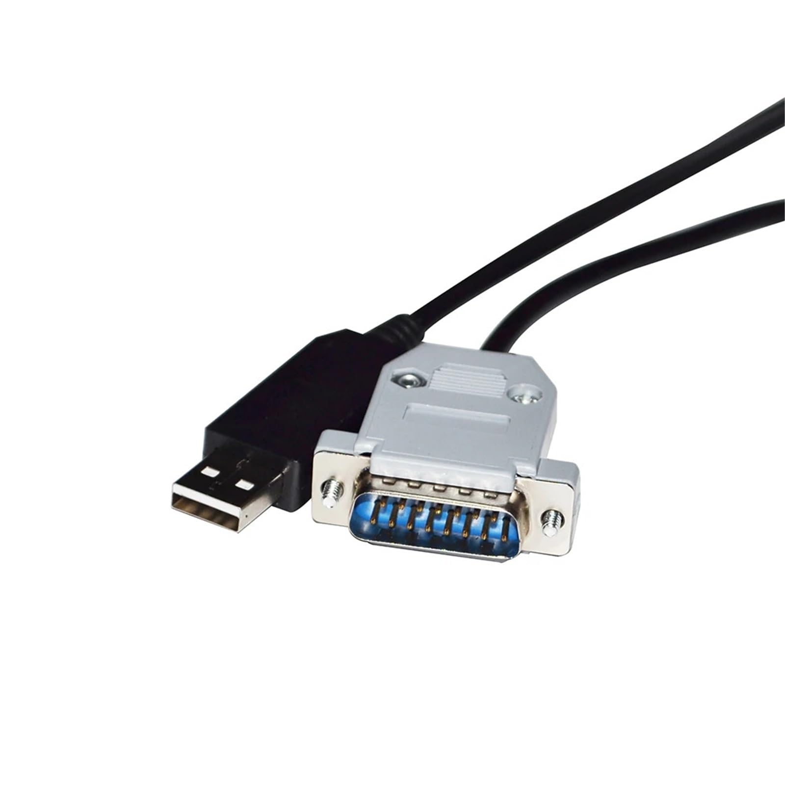Adaptateur USB vers D-SUB 15 Broches DB15 mâle FT232RL, câble de Communication série RS232 for manomètre et vacuomètre MKS PDR2000 vers PC(3 Metre)