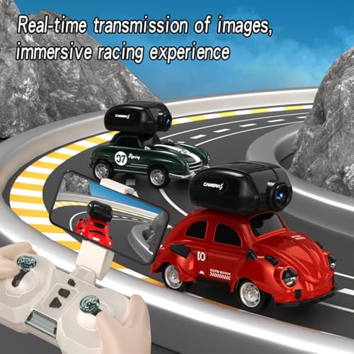 Image of Bestie toys 2.4g Mini Remote Control Car Toy for Kids Light with Camera Children's Fun Racing Vehicle Phone APP Controlled Camera Car with LED Light, USB Charging, Gift Toy for Boys and Girls