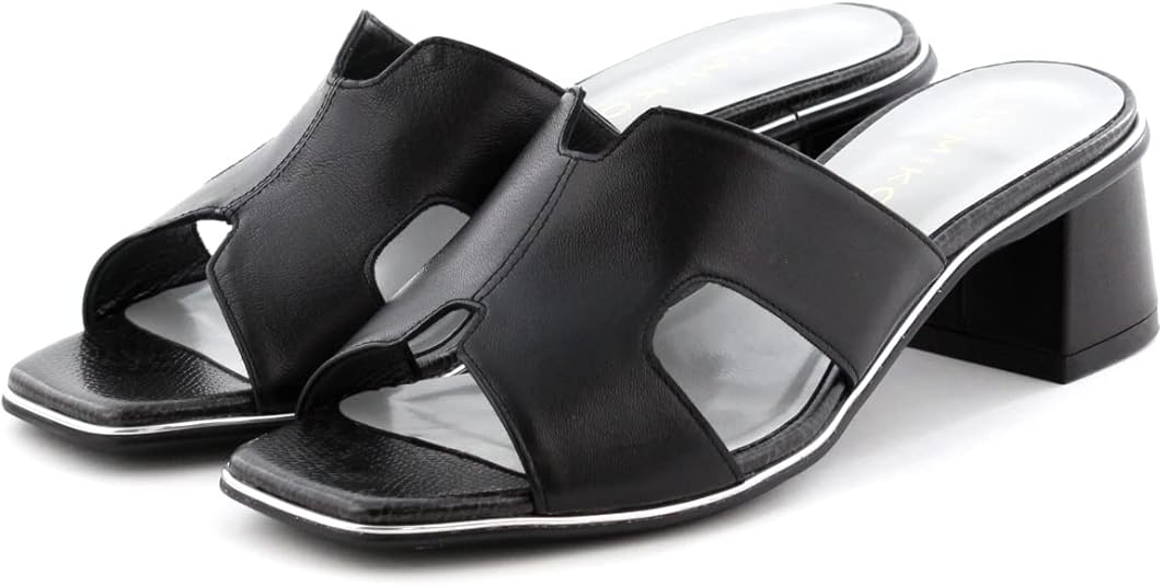 新品】HIMIKOカットワークミュールサンダル M HIMIKO サンダル