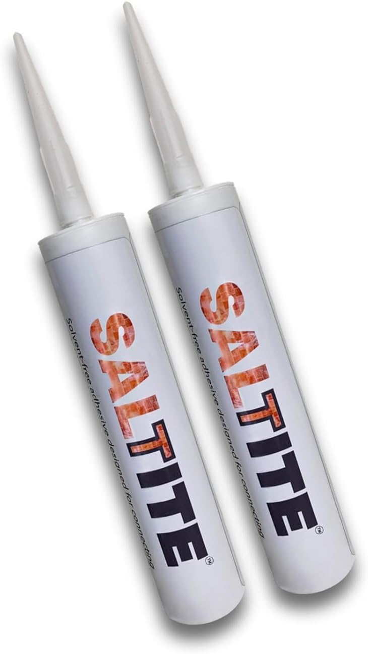 Bricks Glue to Build Salt Wall Salt Bricks and Tiles to Build Wall