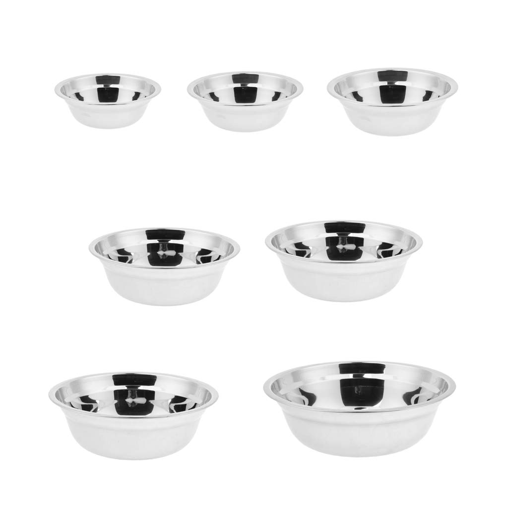 Anbau Food Grade Stainless Steel Mixing Bowls Cereal/Salad/Soup/Rice