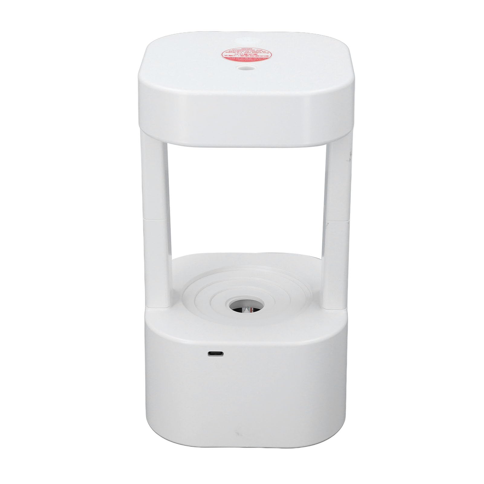 FTVOGUE Umidificatore a Nebbia Fredda Anti Gravità, Diffusore per Oli Essenziali 2 in 1 con Luci Notturne 7 Colori e Telecomando, Serbatoio 580ml per Camera da Letto e Ufficio