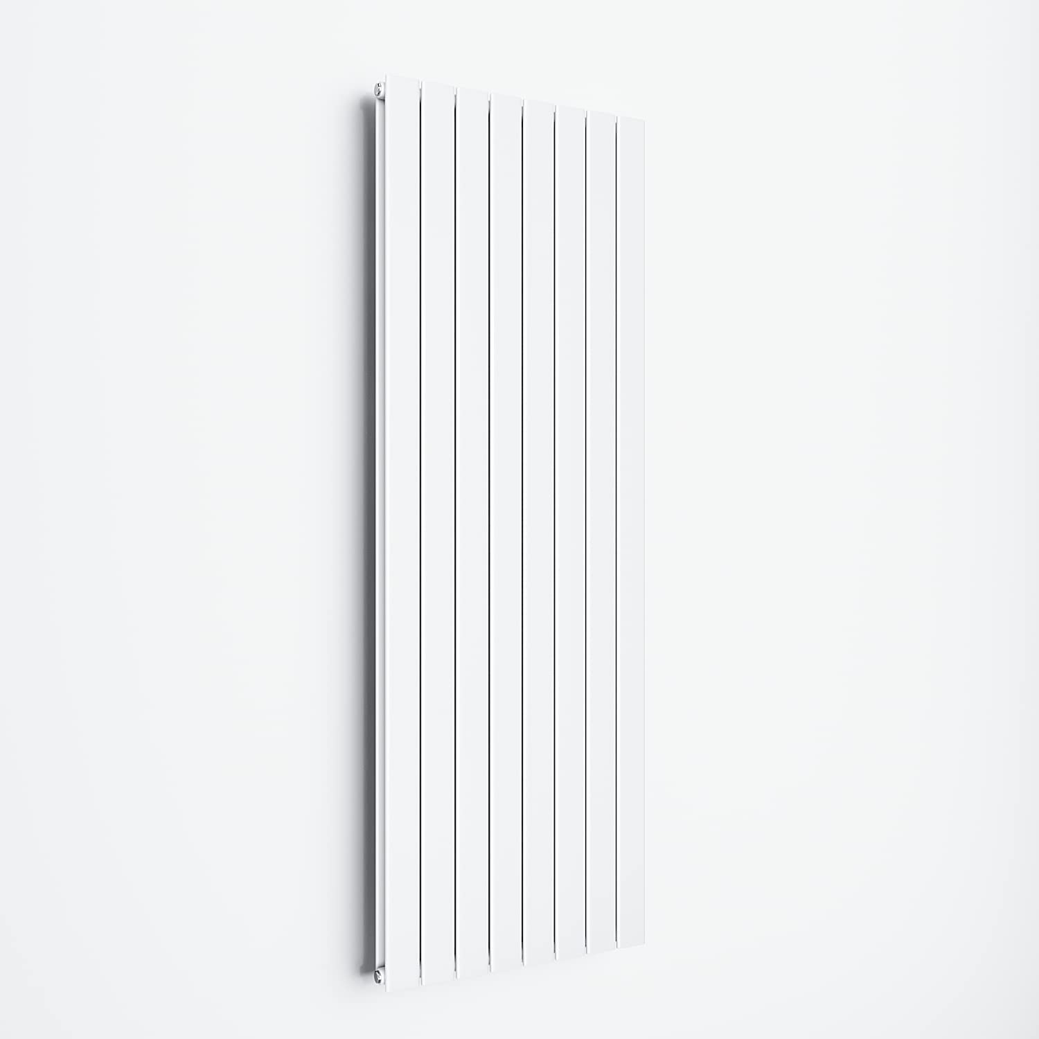 ELEGANT Paneelheizkörper Vertikal 1800 x 616 mm Doppellagig Weiß Mittelanschluss Badheizkörper