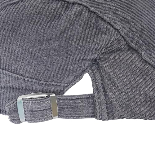 Image of FabSeasons Cotton Ivy Flat Golf Cap - Classic Newsboy Gatsby Hat for Men
