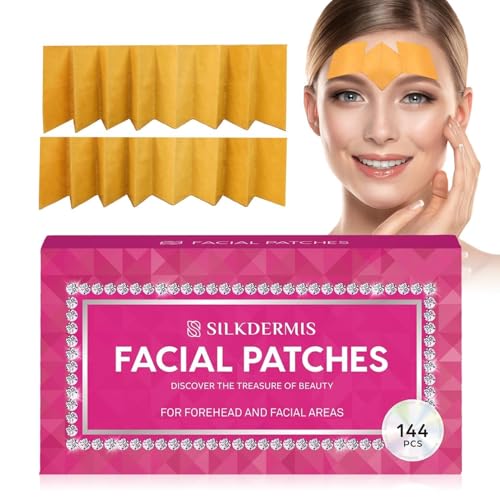 SILKDERMIS Facial Wrinkle Patches: Anti Wrinkle Facial Patches overnight- Forehead Wrinkles Treatment
