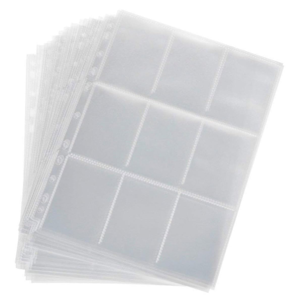 Páginas 9 Compartimentos Transparentes con Protección Antihumedad para Proteger Fotos de Desgaste