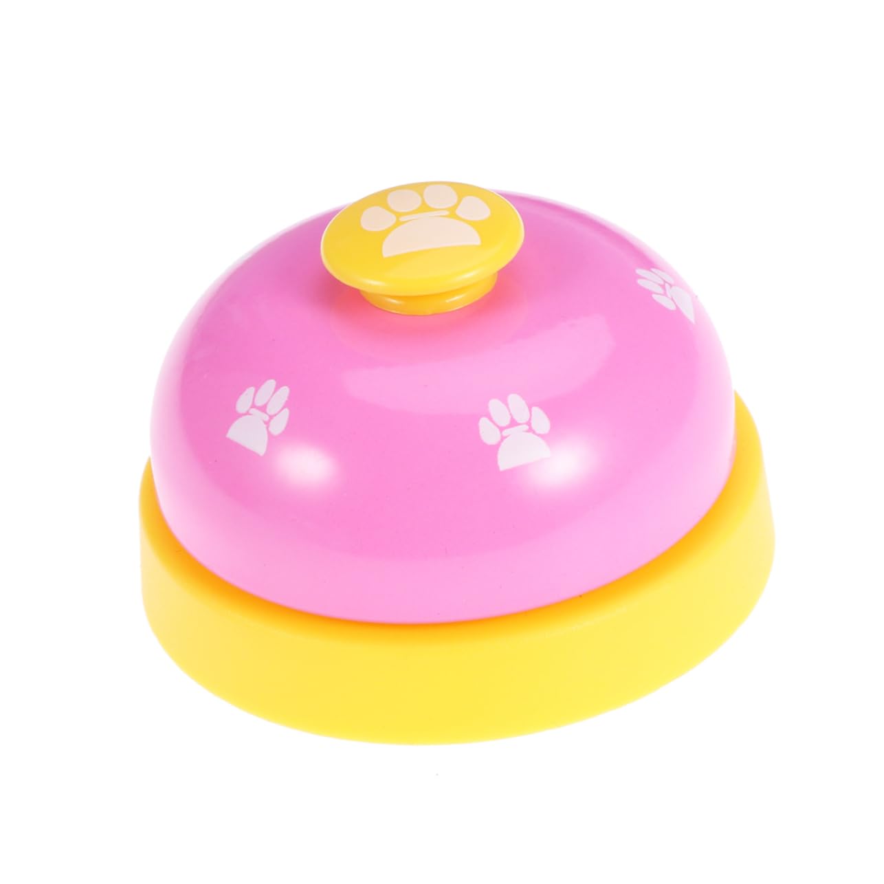 COLLBATH Dog Training Bells Puppy Communication Device Flat Wide Button Noise for Outdoors Random Color