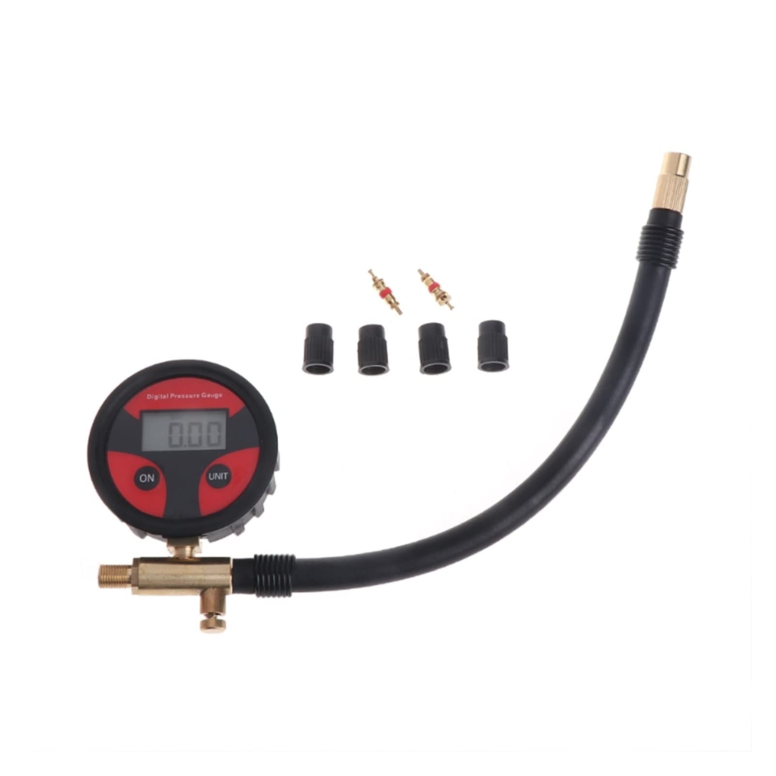 0-200PSI Manometro Digitale per Pneumatici Manometro LCD per Auto Moto