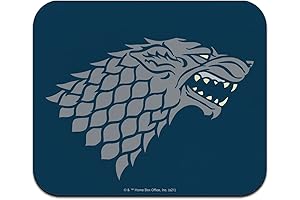 Game of Thrones: Stark Sigil Low Profile Mouse Pad - Protect Your...