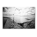 Icy Dock On The Bay by Yale Gurney, 16x24-Inch Canvas Wall Art