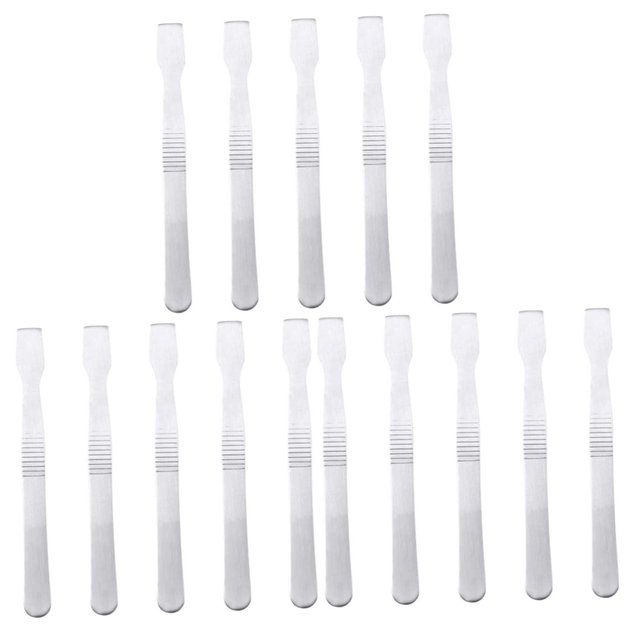 Generic Stainless Steel Spatula 15 Pcs s Mobile Accessory Watch Repair Pry Electronics Tools Phone Disassembly Tool Phone Spudger Tool Mobile Kit Flat Opening Pick