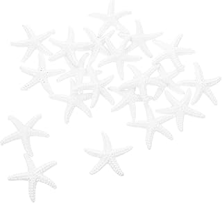 Mipcase 20 Piezas Adornos Colgantes de para Decoración de Pared para Hogar Bar y Acuarios Color Blanco