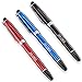 TONOS Jw.org Pen Metal Clip Top Ball Point Black Ink Fine Tip Executive Pen with Insert Cover for Gifting Colors- Pack of 12