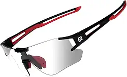 ROCKBROS Óculos de sol fotocromáticos de ciclismo para homens e mulheres óculos de proteção UV