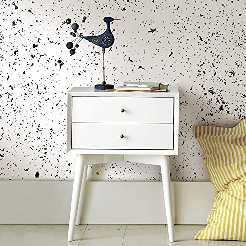 Décoration murale design dalmatien chic effet papier peint texturé - 2
