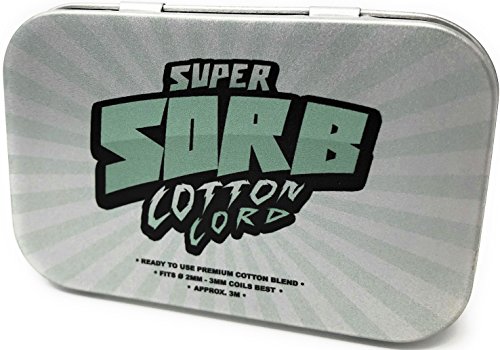 Super Sorb Cotton Cord originale, rotolo di ovatta...